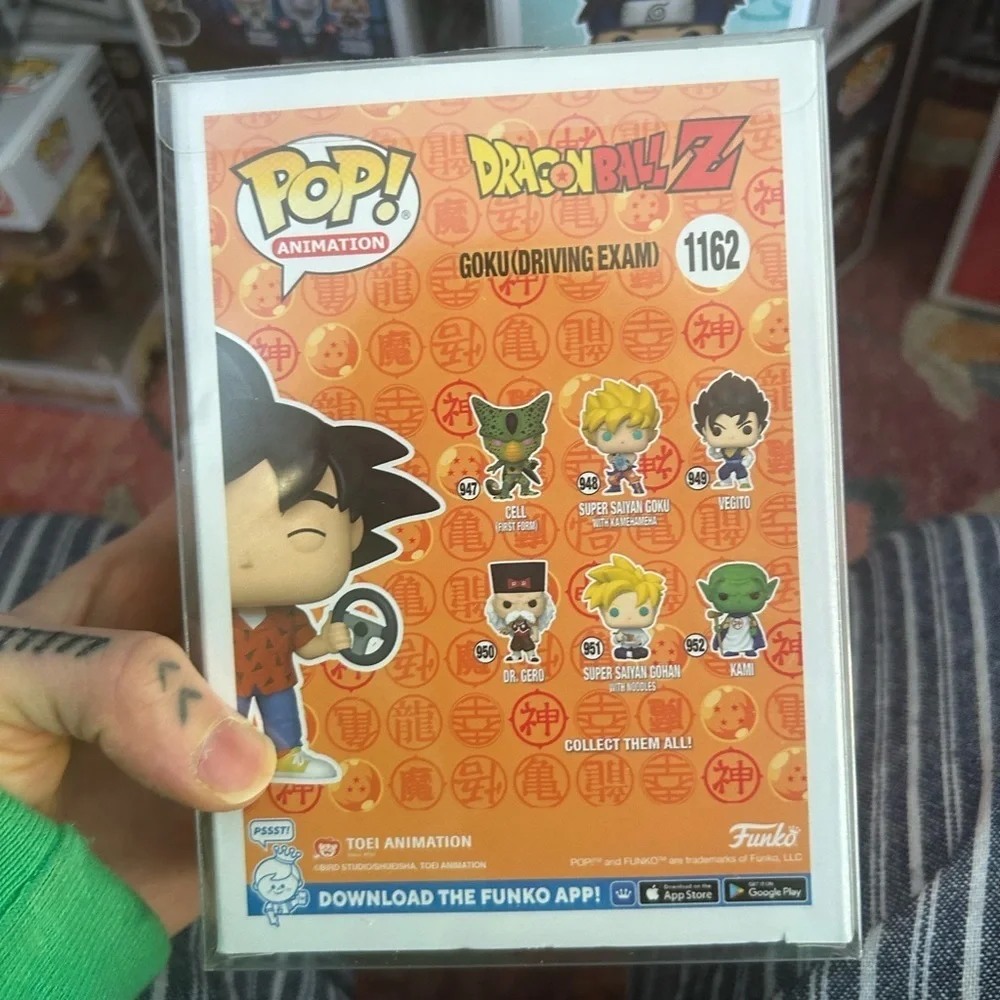 Funko Pop! Dragon Ball Z #1162 Goku Driving Exam 2022 Summer Convention - Picture 7 of 9